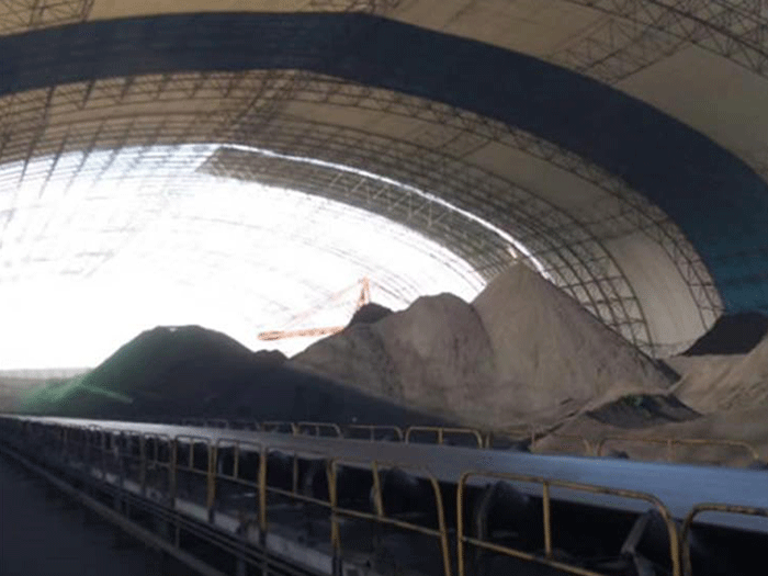 常州煤棚料仓网架